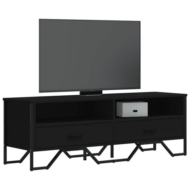 vidaXL Schrankmodule TV-Schrank Schwarz 122x34x41 cm Holzwerkstoff günstig online kaufen