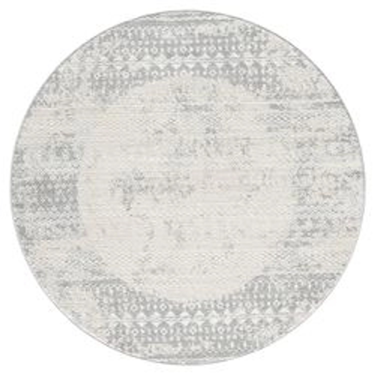payé Teppich Royal 232 Rund 200x200 cm Grau günstig online kaufen