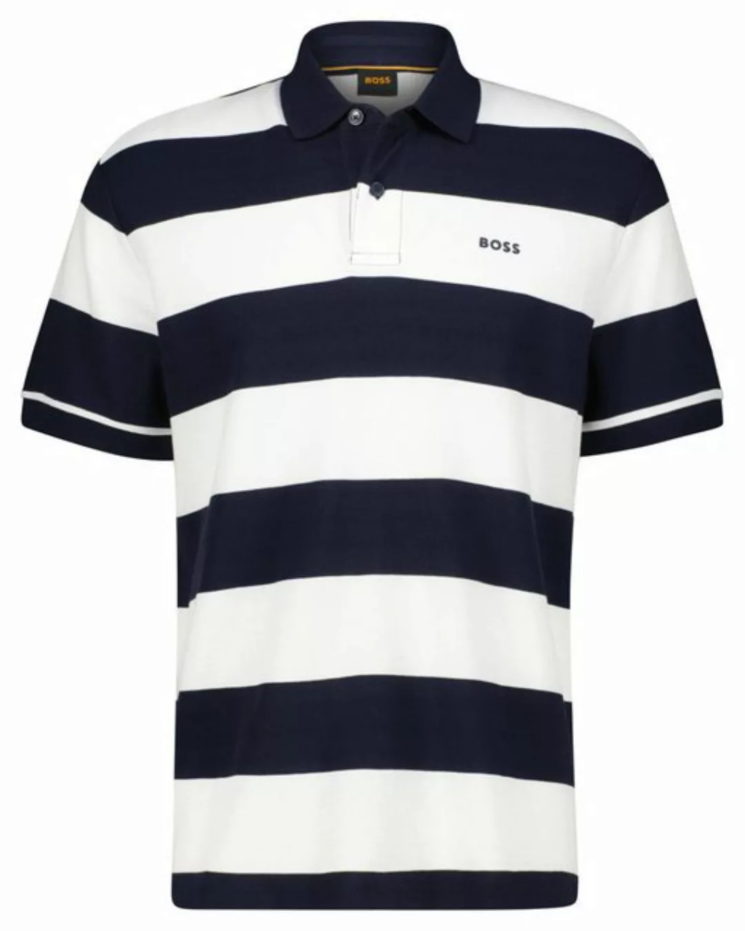 BOSS ORANGE Poloshirt PalesStripe mit Markenlabel günstig online kaufen