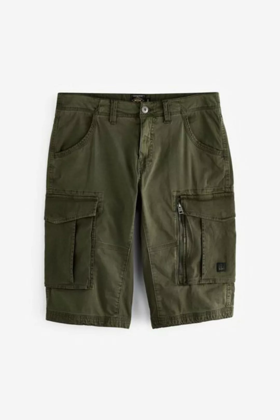 Next Cargoshorts Authentische, längere Cargo-Shorts mit Waschung (1-tlg) günstig online kaufen