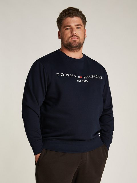 Tommy Hilfiger Big & Tall Sweatshirt BT-TOMMY LOGO SWEATSHIRT-B in Großen G günstig online kaufen