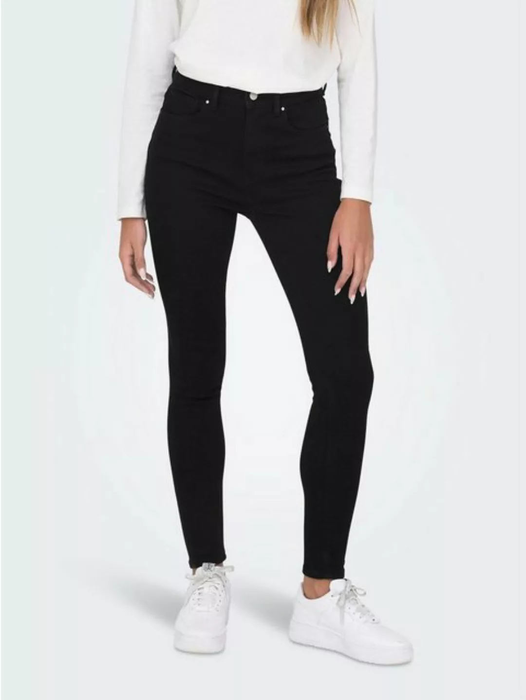 ONLY Skinny-fit-Jeans Skinny Fit Jeans High Waist Denim ONLMILA 6152 in Sch günstig online kaufen