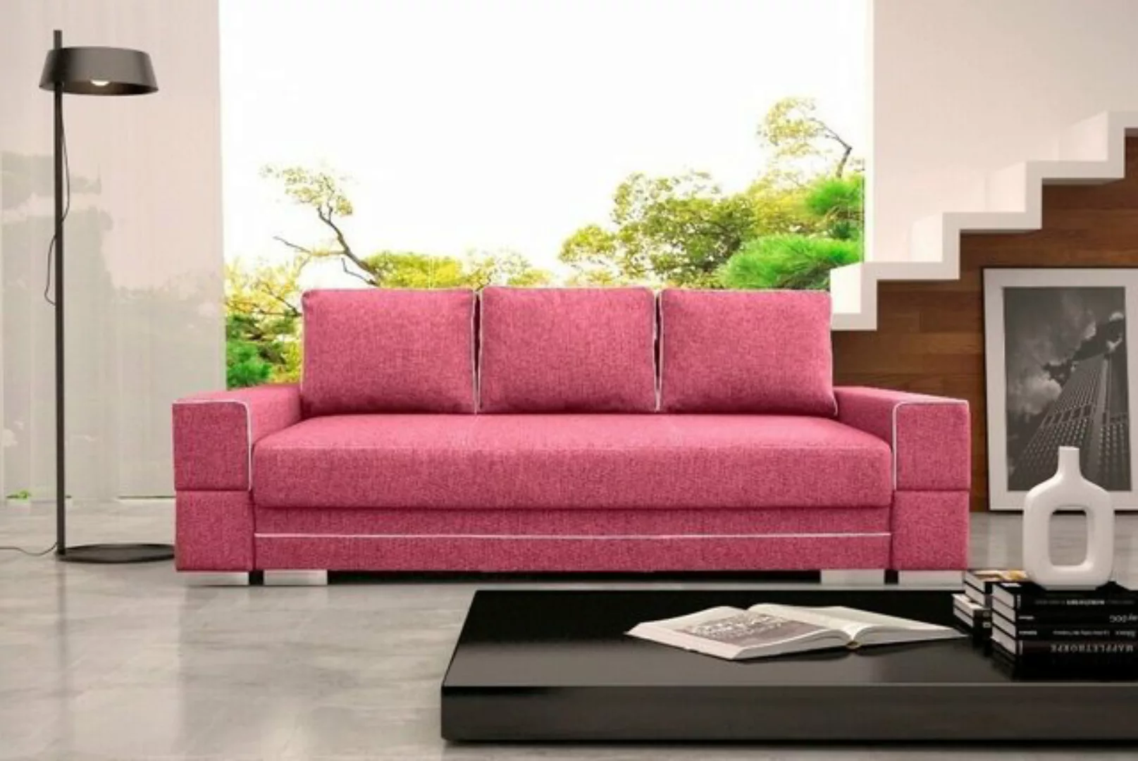 JVmoebel 4-Sitzer, 4 Sitzer Sofa Couch Polster Couchen Sofas Sitzer Big XXL günstig online kaufen