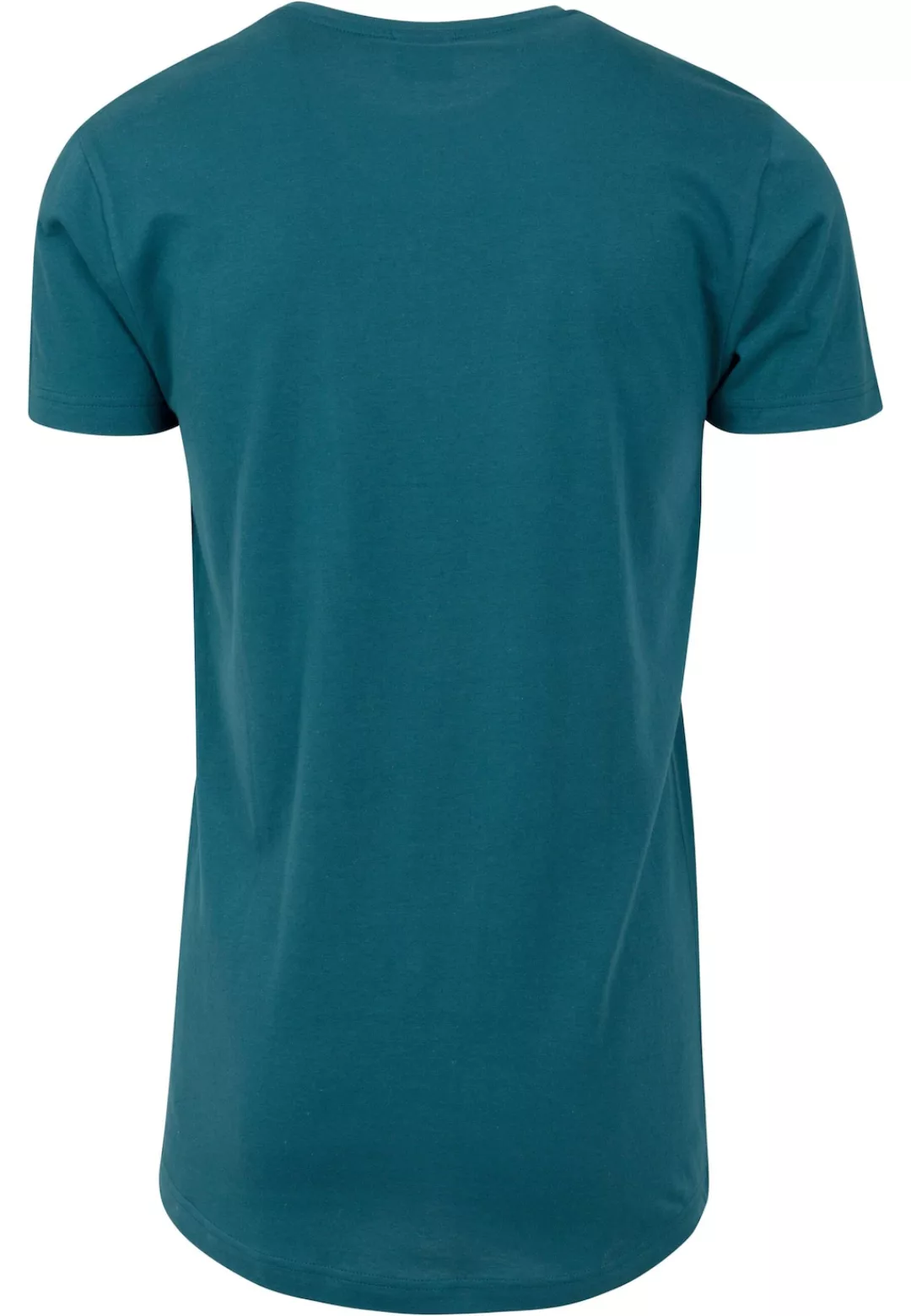 URBAN CLASSICS Kurzarmshirt "Urban Classics Herren Shaped Long Tee" günstig online kaufen