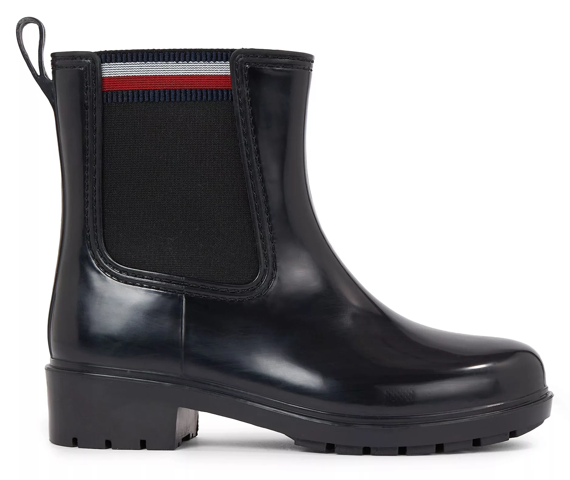 Tommy Hilfiger Chelseaboots "CORPORATE ELASTIC RAINBOOT", mit beidseitigem günstig online kaufen