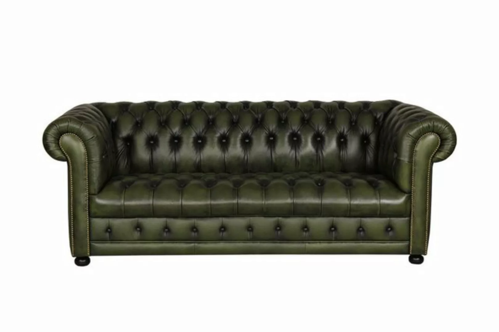 Salottini Chesterfield-Sofa 3er Sofa Chesterfield 3-Sitzer Couch Clyde Delu günstig online kaufen