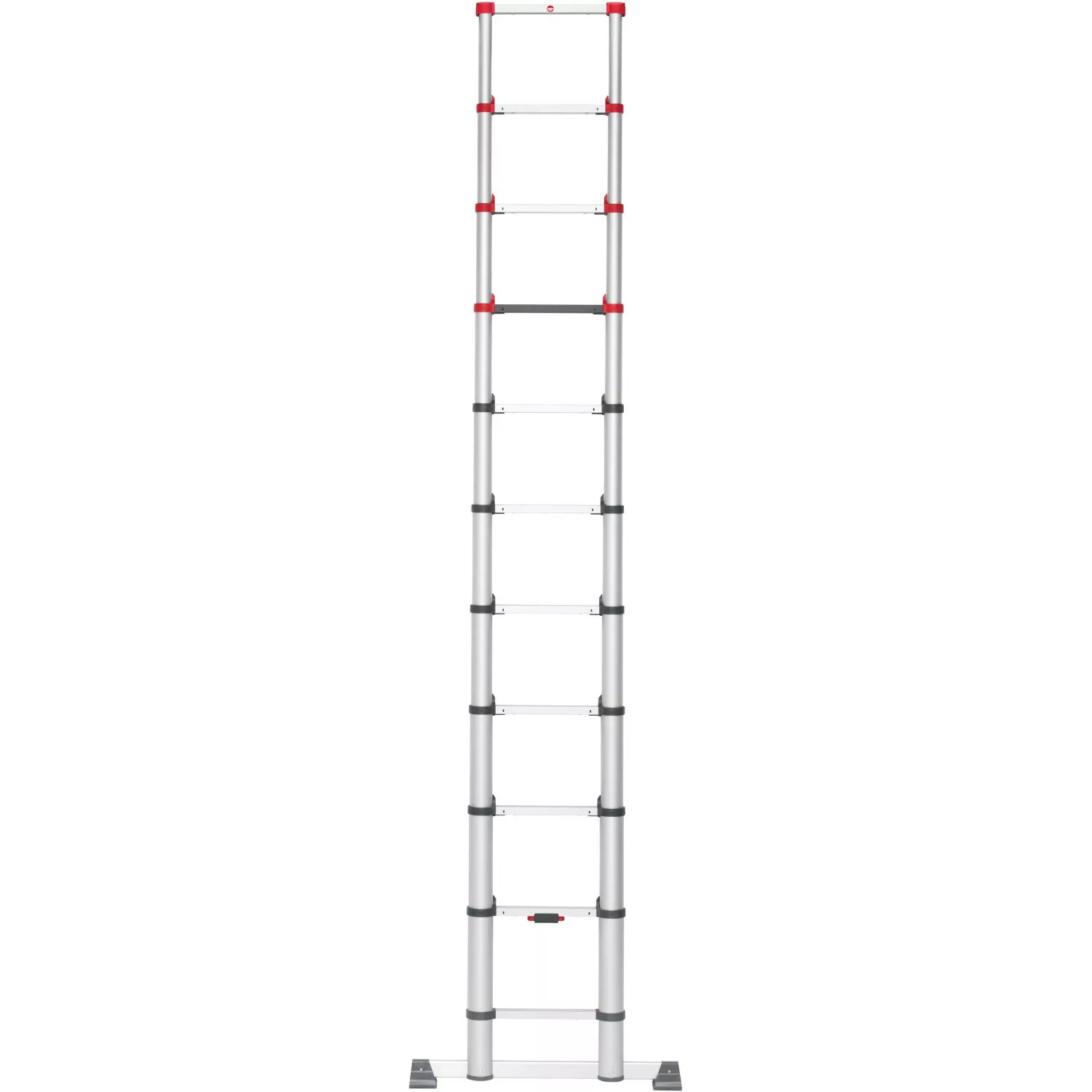 Hailo Sicherheits-Teleskopleiter FlexLine 320 Aluminium 11-stufig bis 150 k günstig online kaufen