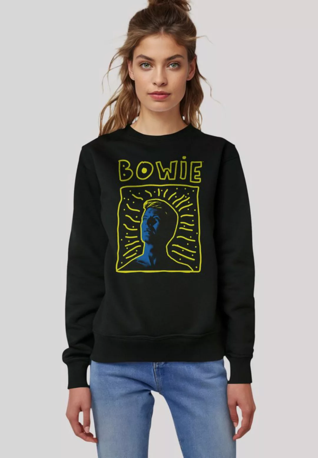 F4NT4STIC Sweatshirt "David Bowie 90s Frame", Premium Qualität günstig online kaufen