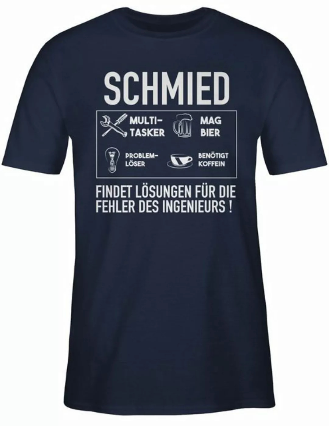 Shirtracer T-Shirt Schmied Handwerker Geschenke günstig online kaufen