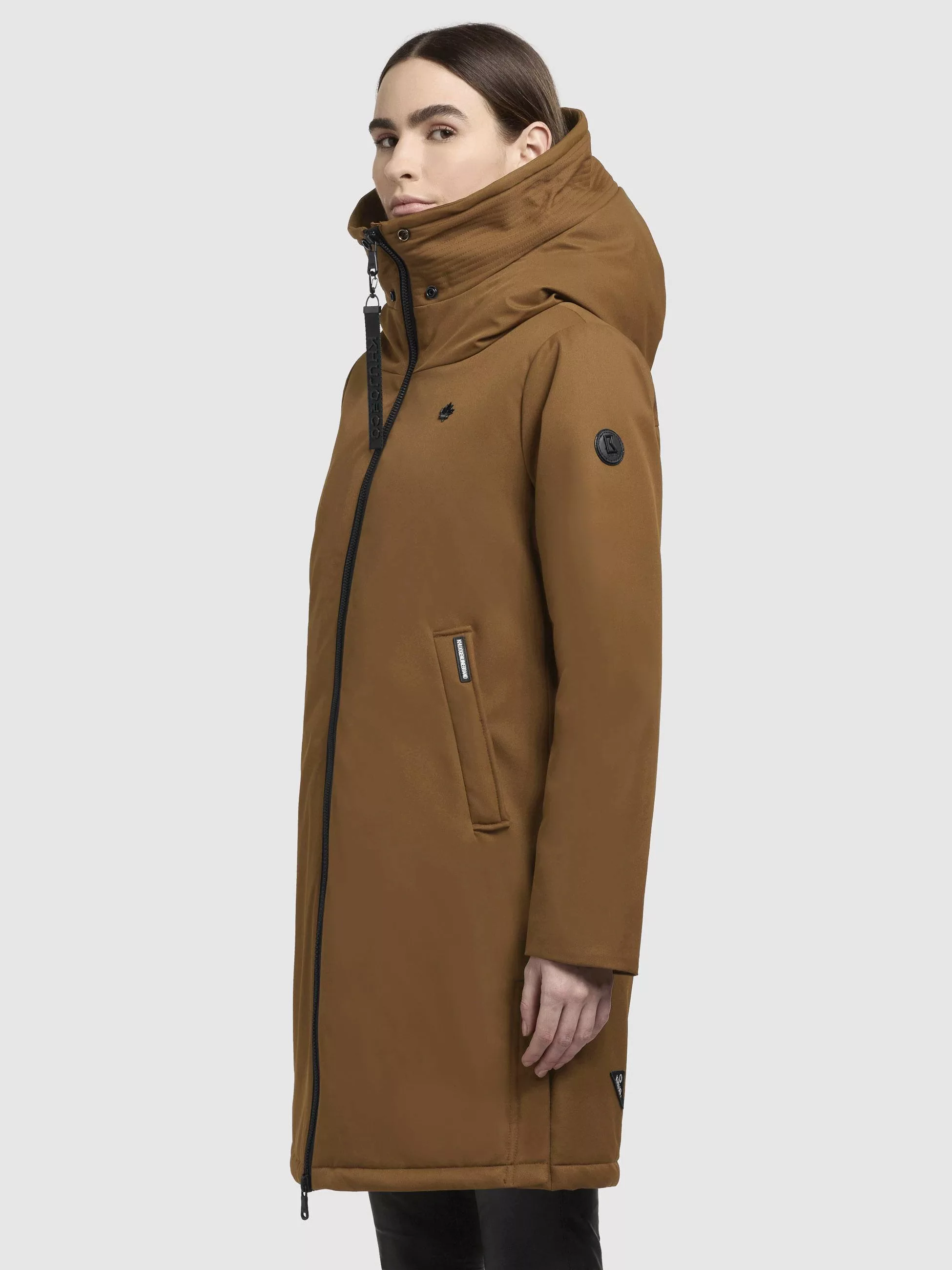 khujo Kurzmantel "Yaak3", urbaner Damen Parka mit gestepptem Innenfutter günstig online kaufen