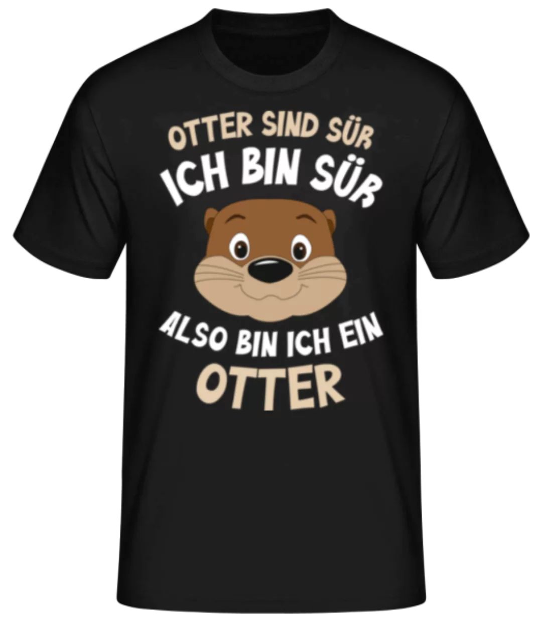 Otter Sind Süß · Männer Basic T-Shirt günstig online kaufen