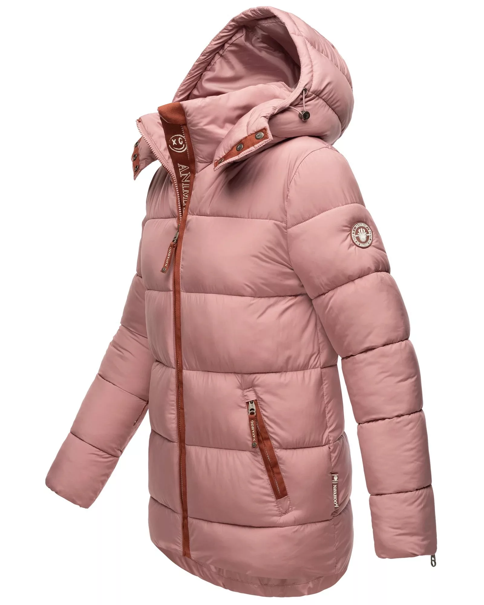 Navahoo Winterjacke "Wattewölkchen", mit Kapuze, Modische Damen Steppjacke günstig online kaufen