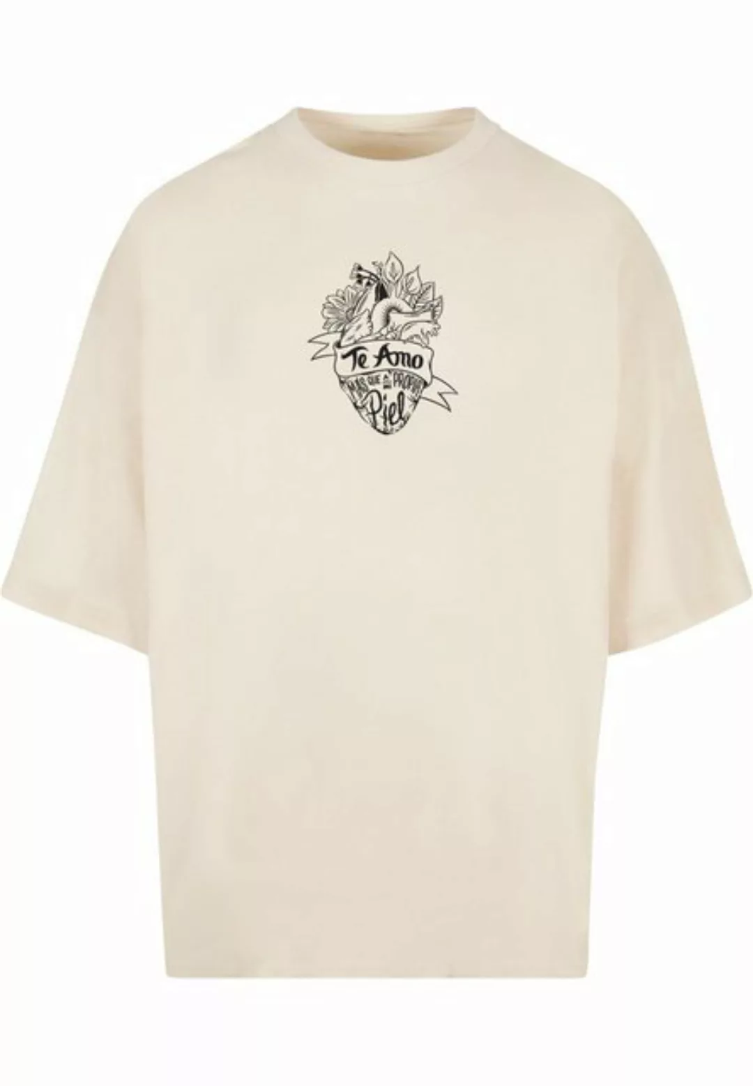 Merchcode T-Shirt Merchcode Herren Frida Kahlo - Te amo outline Huge Tee (1 günstig online kaufen
