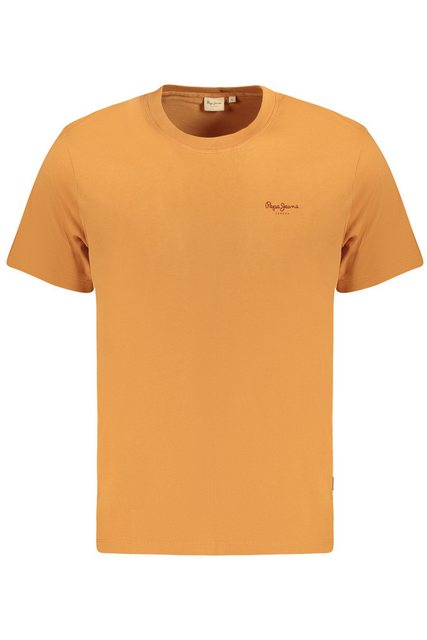 Pepe Jeans T-Shirt Herren Kurzarm T-Shirt Orange aus nachhaltiger günstig online kaufen