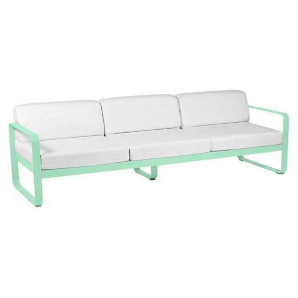 Bellevie 3-Sitzer Lounge-Sofa 83 Opalgrün 81 Grauweiß günstig online kaufen