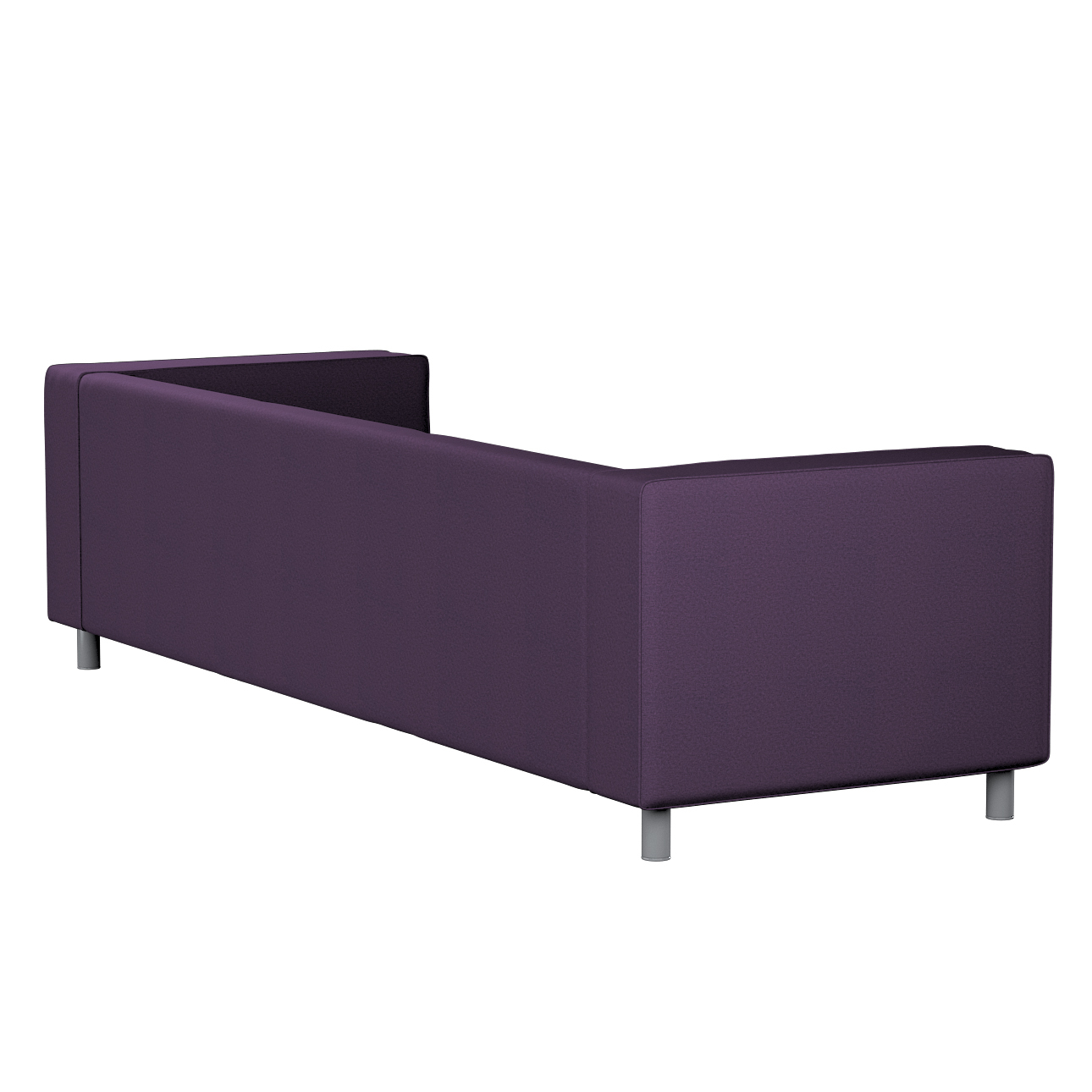 Bezug für Klippan 4-Sitzer Sofa, violett, Bezug für Klippan 4-Sitzer, Etna günstig online kaufen