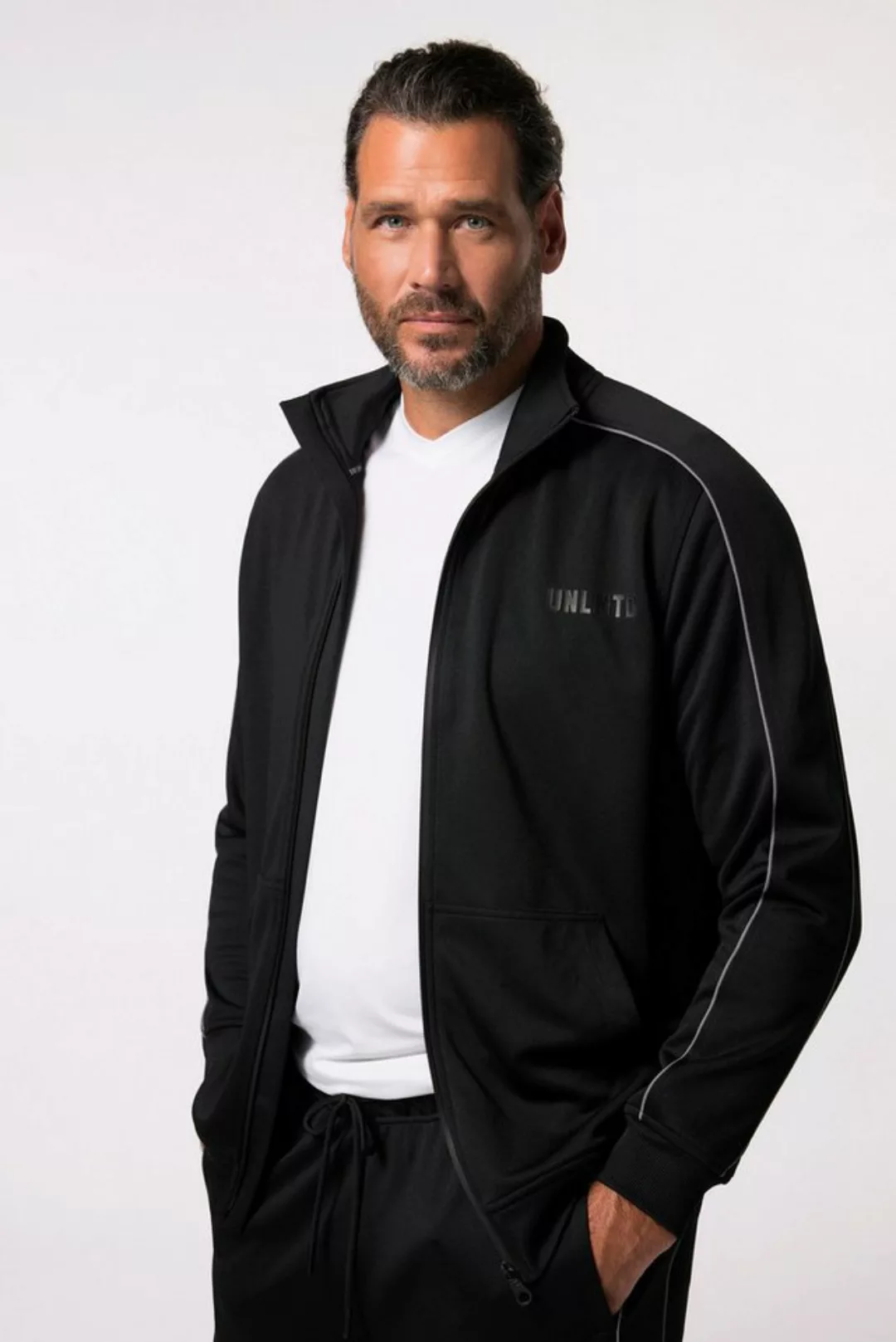 JP1880 Fleecejacke Sweat-Jacke Fitness Stehkragen QuickDry günstig online kaufen