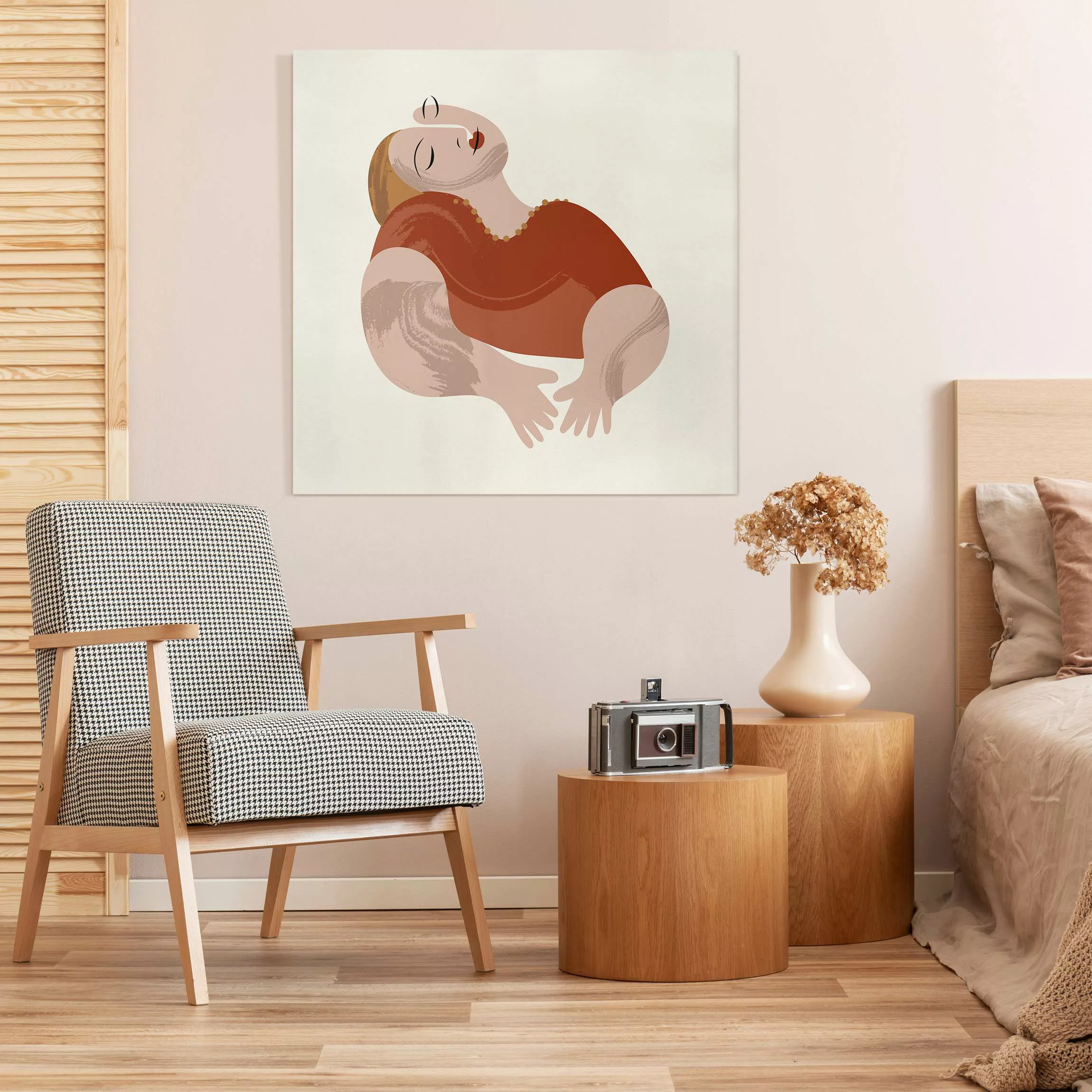 Leinwandbild Picasso Interpretation - Ruhend II günstig online kaufen