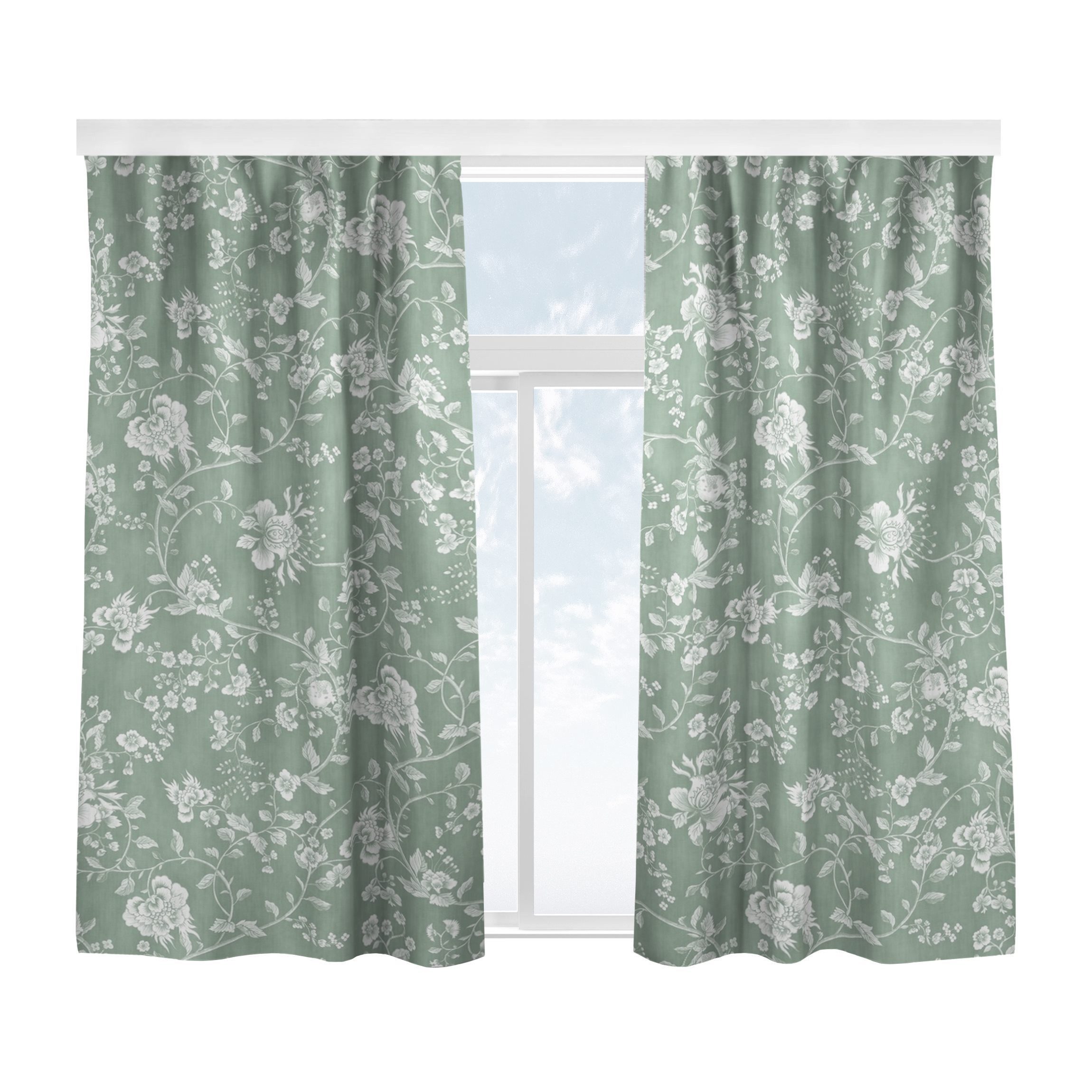 Bilderdepot24 Vorhang Gardine Natur Muster Vintage günstig online kaufen