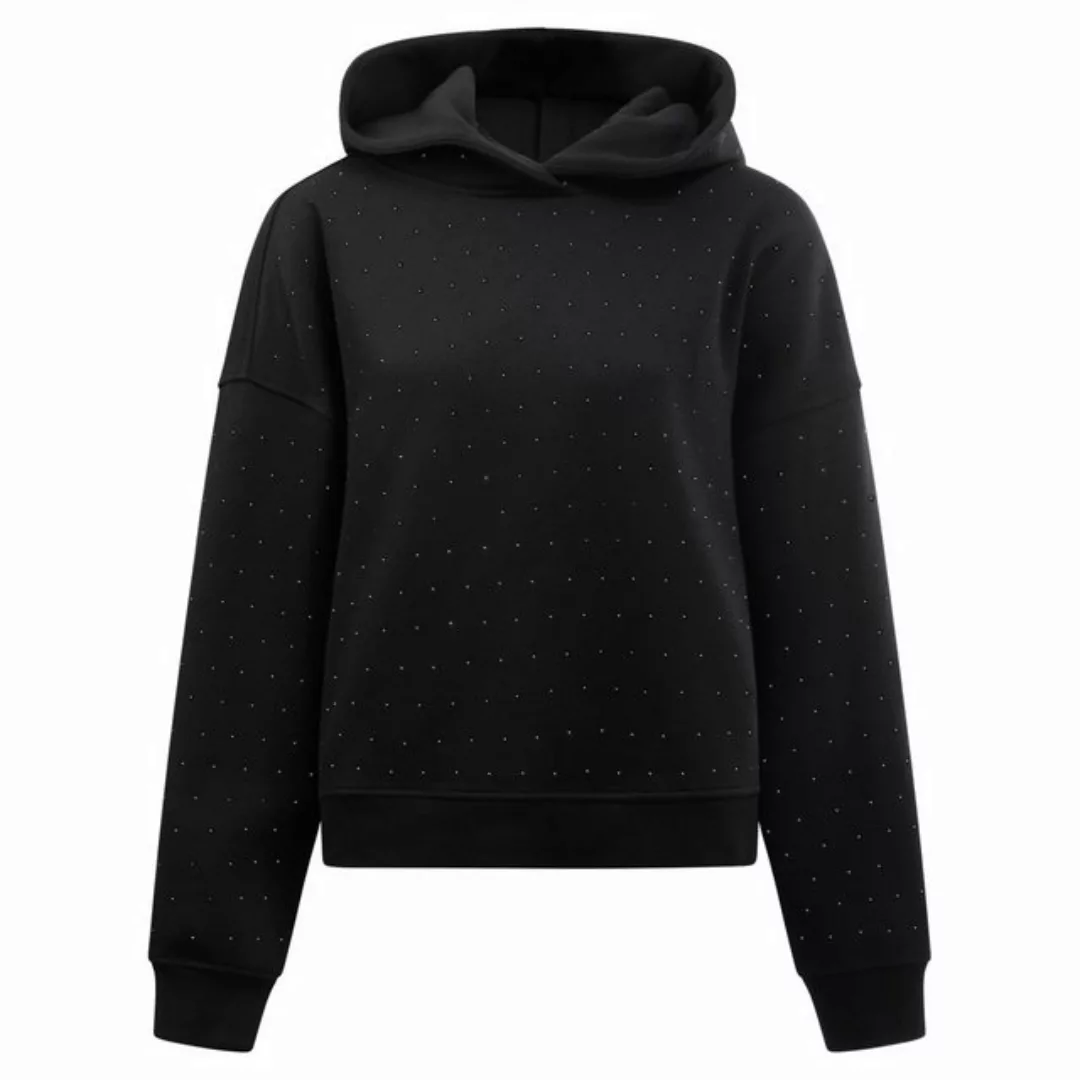 8pm Kapuzensweatshirt Sweatshirt Hoodie hope black Strasssteinbesatz günstig online kaufen