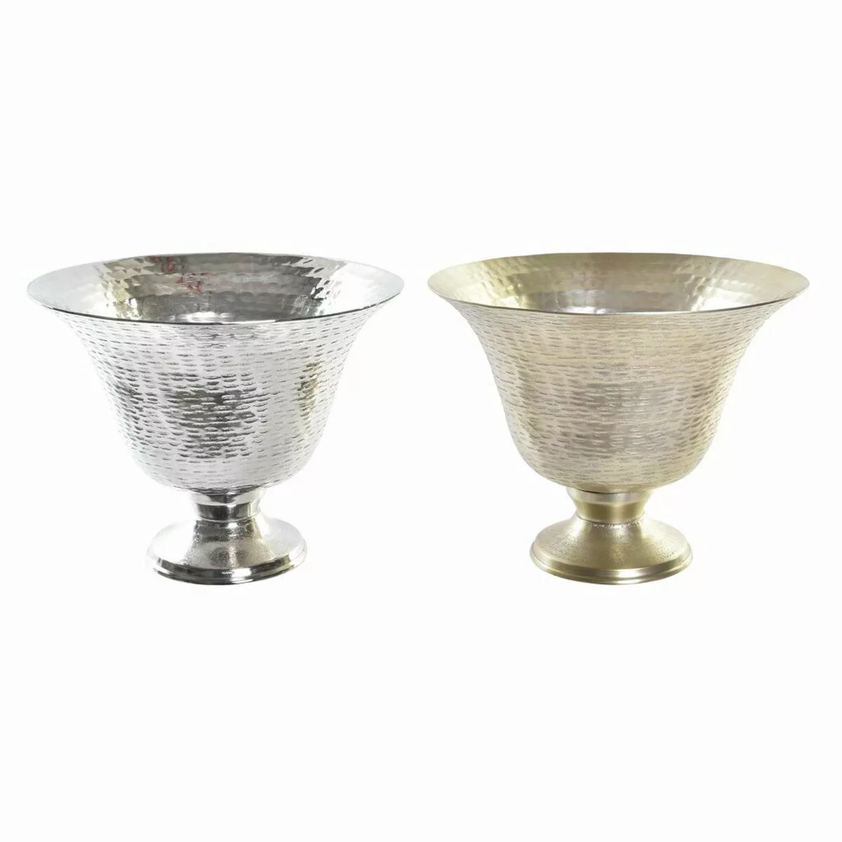 Vase Dkd Home Decor Golden Glas Champagner Silberfarben Aluminium Moderne ( günstig online kaufen