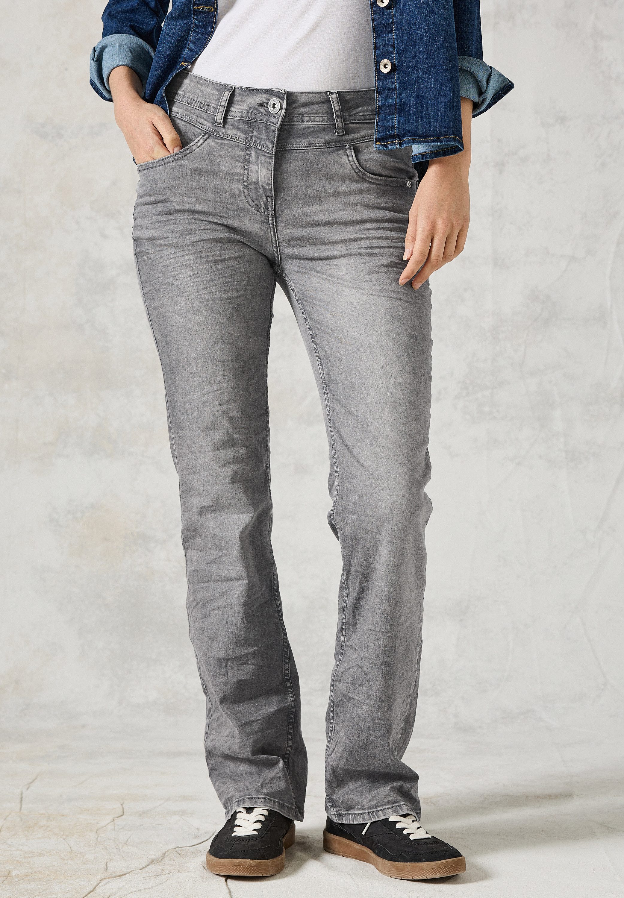 Cecil Slim-fit-Jeans "Style Toronto", im Bootcut Fit günstig online kaufen