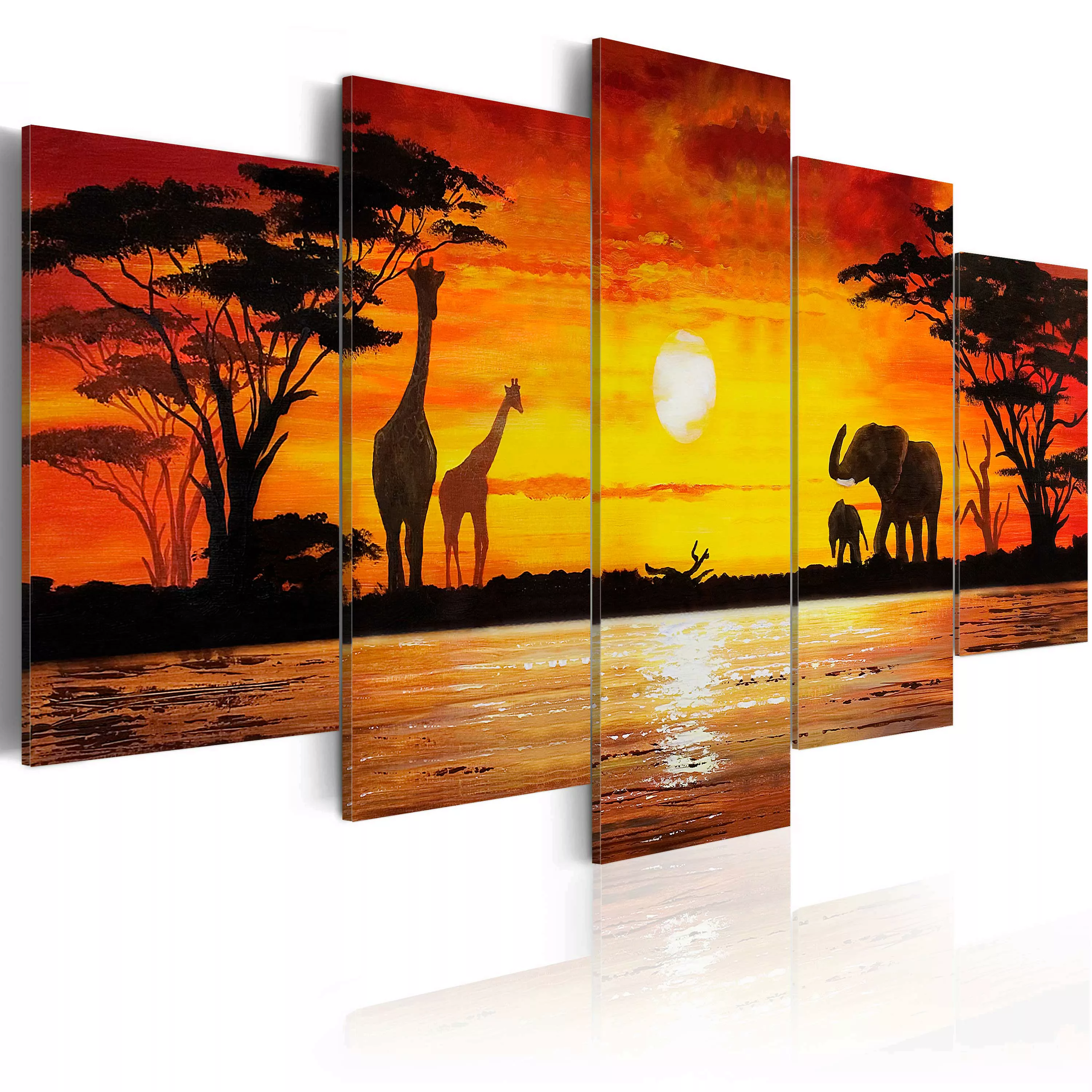 Wandbild - Heiße Safari günstig online kaufen
