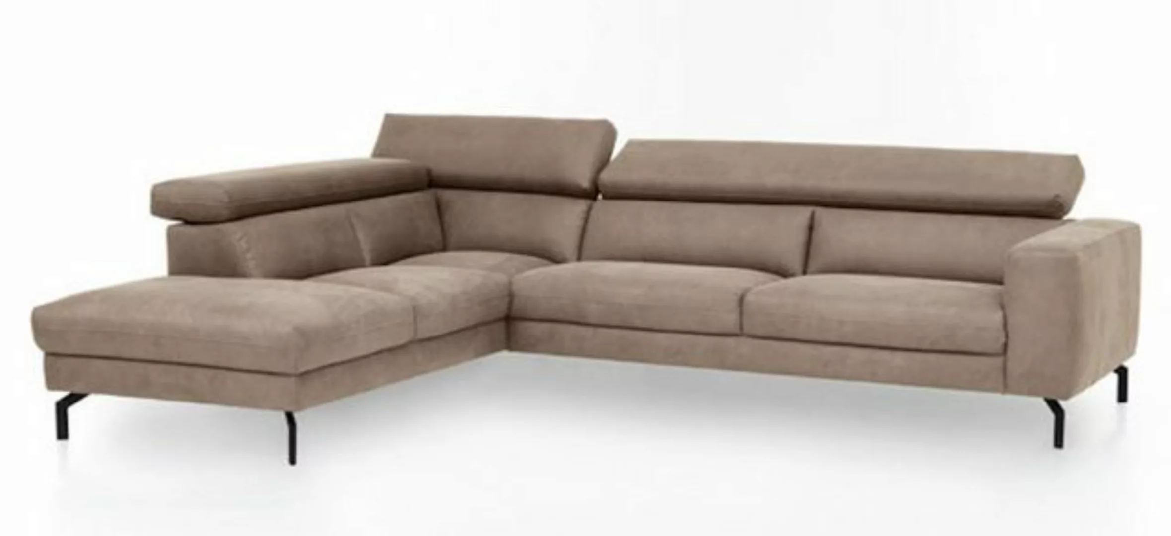 Feldmann-Wohnen Ecksofa Chenna, Chennai 1 Teile, 305x233x76-96cm beige Otto günstig online kaufen