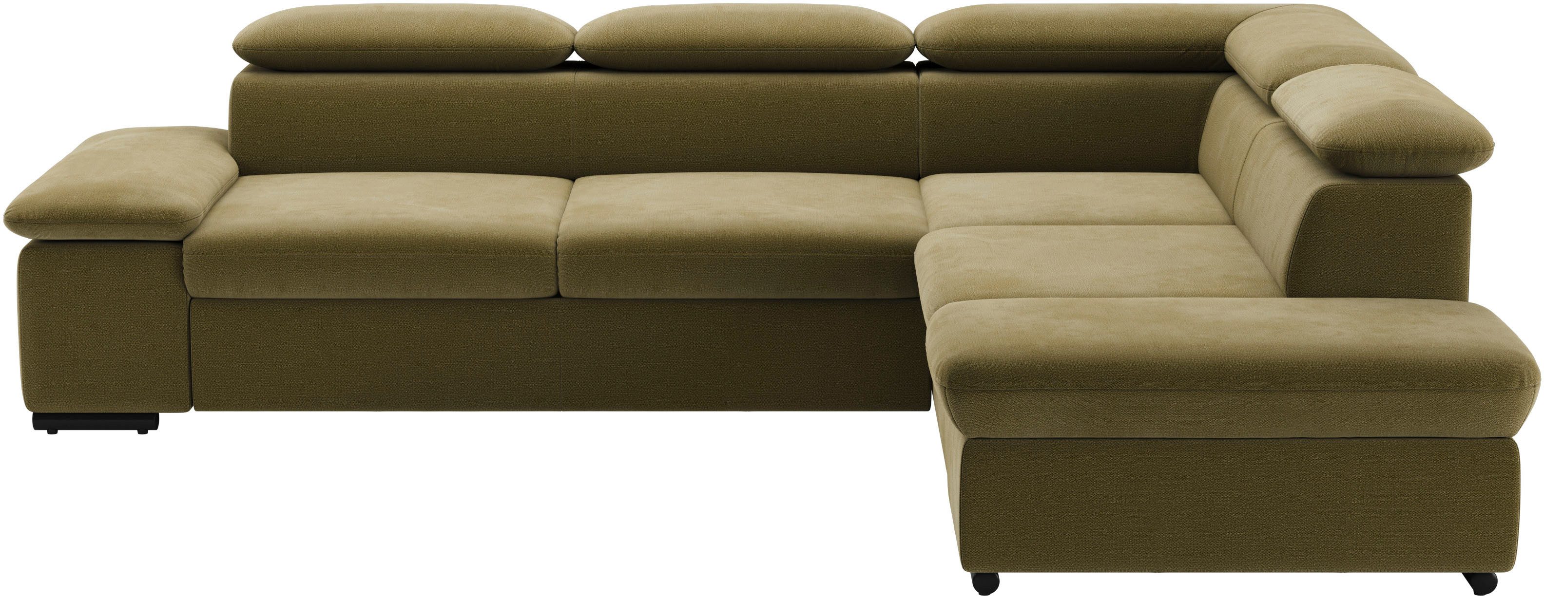 sit&more Ecksofa "Alcudia L-Form", mit Armteilverstellung, optional Kopftei günstig online kaufen