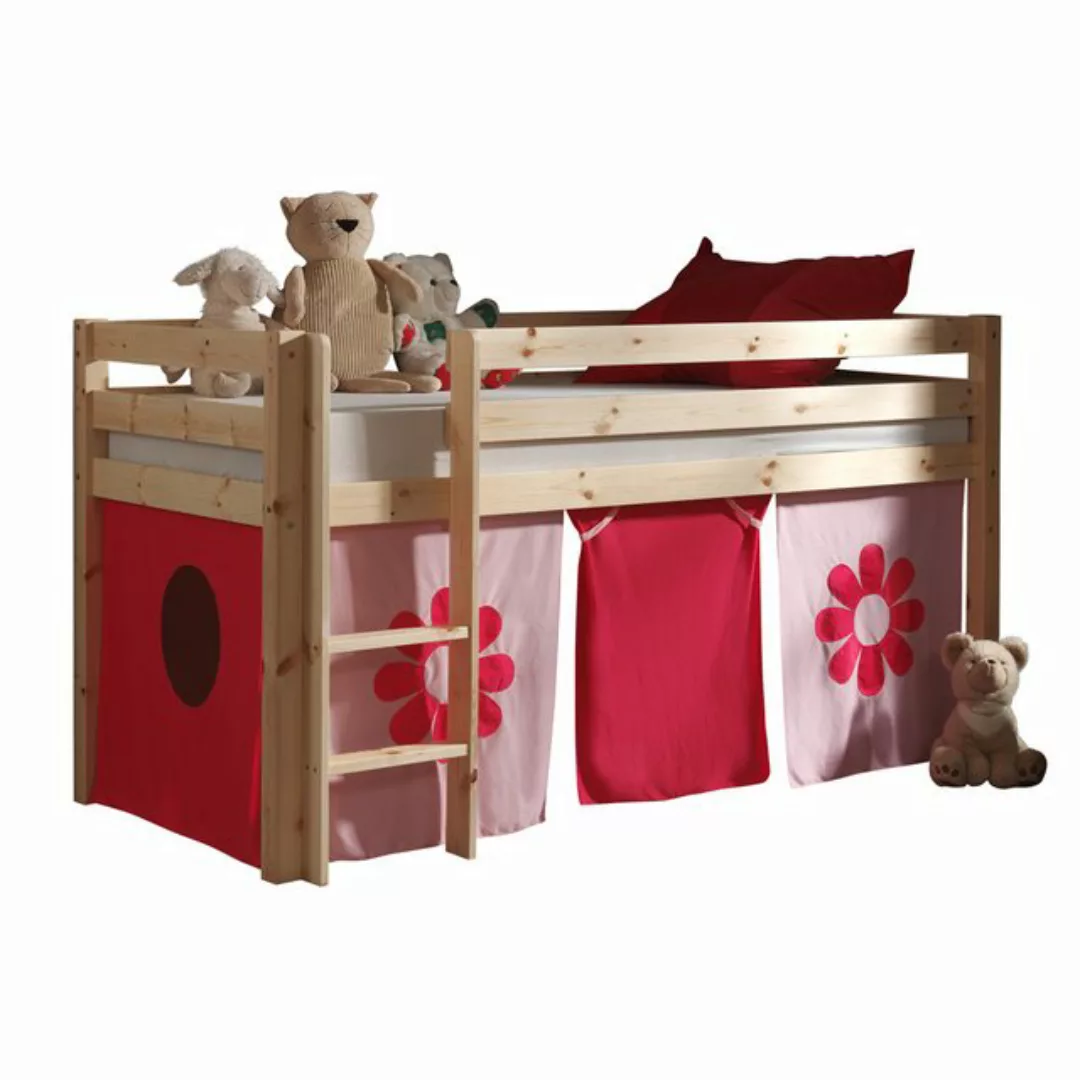 Kinderzimmer Spielbett mit Leiter PINOO-12 incl. Textil Set Pirates in Kief günstig online kaufen