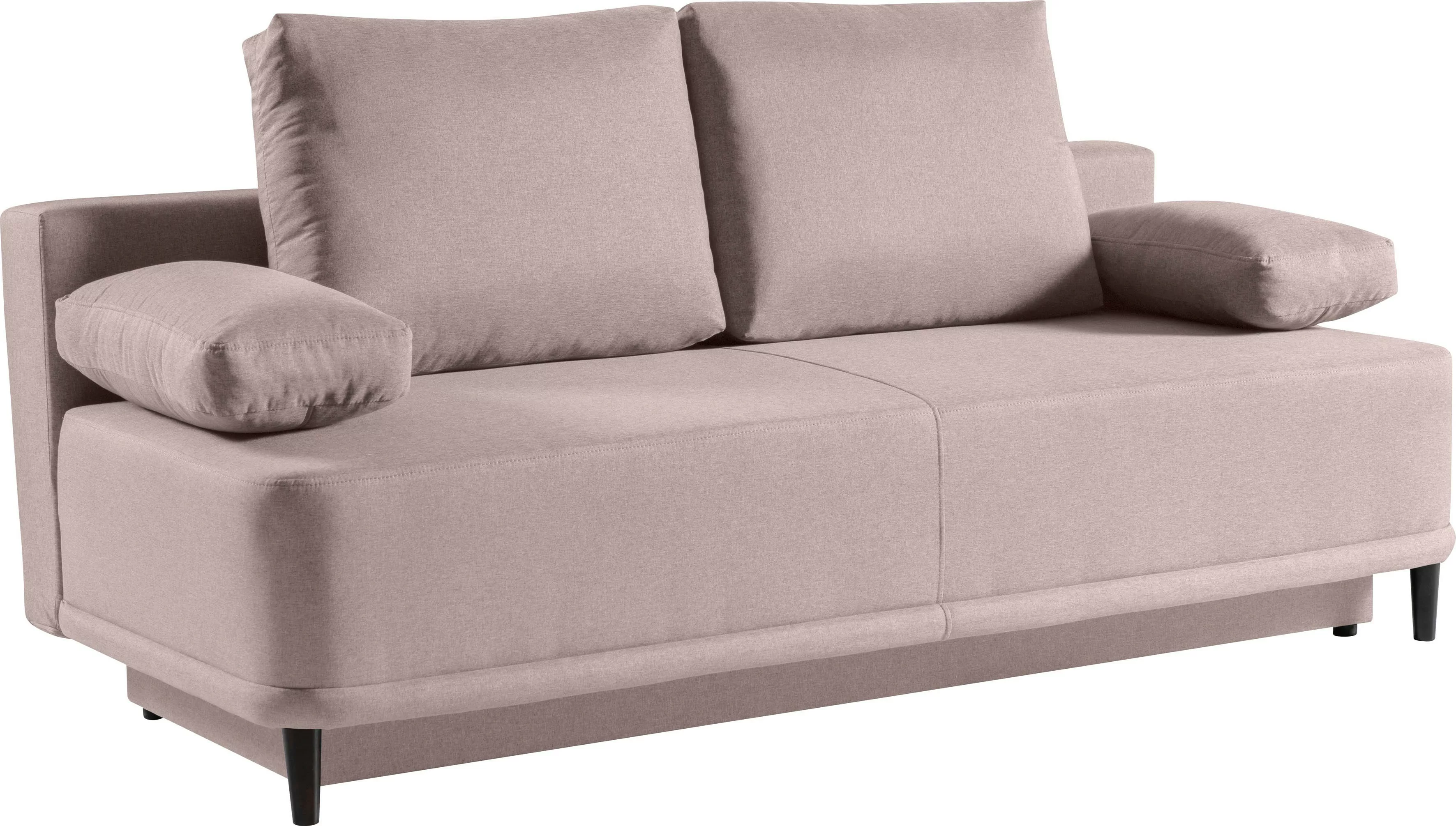 WERK2 Schlafsofa "Street", 2-Sitzer Sofa und Schlafcouch mit Federkern & Be günstig online kaufen