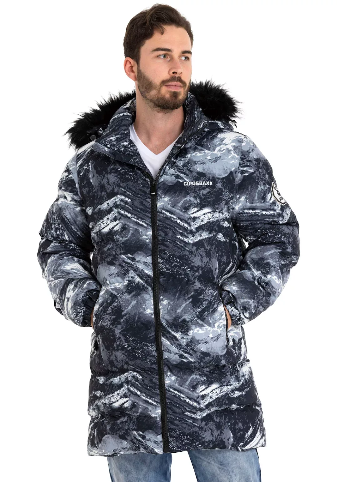 Cipo & Baxx Winterjacke günstig online kaufen