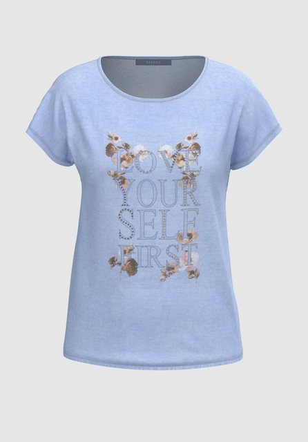 bianca Print-Shirt JULIE Modernes Shirt mit coolem Wash-Out Effekt günstig online kaufen