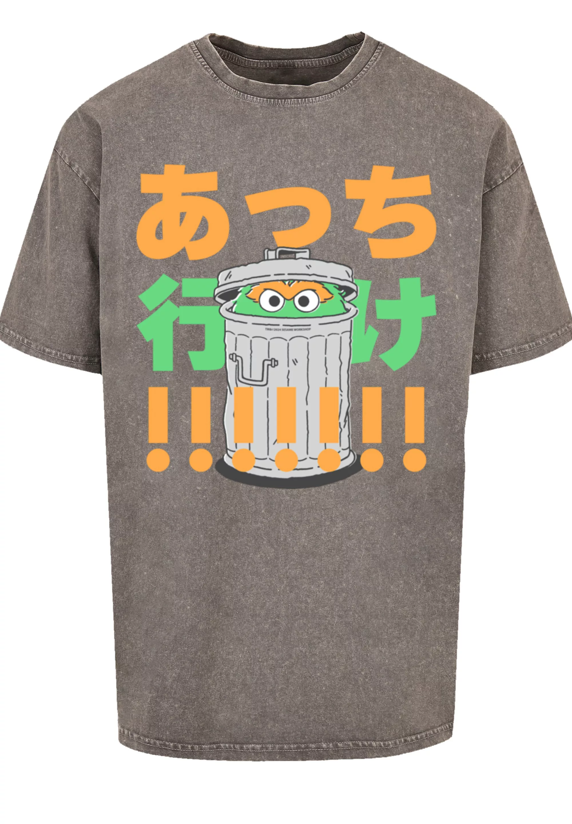 F4NT4STIC T-Shirt "Sesamstraße Oscar Trashcan", Premium Qualität günstig online kaufen