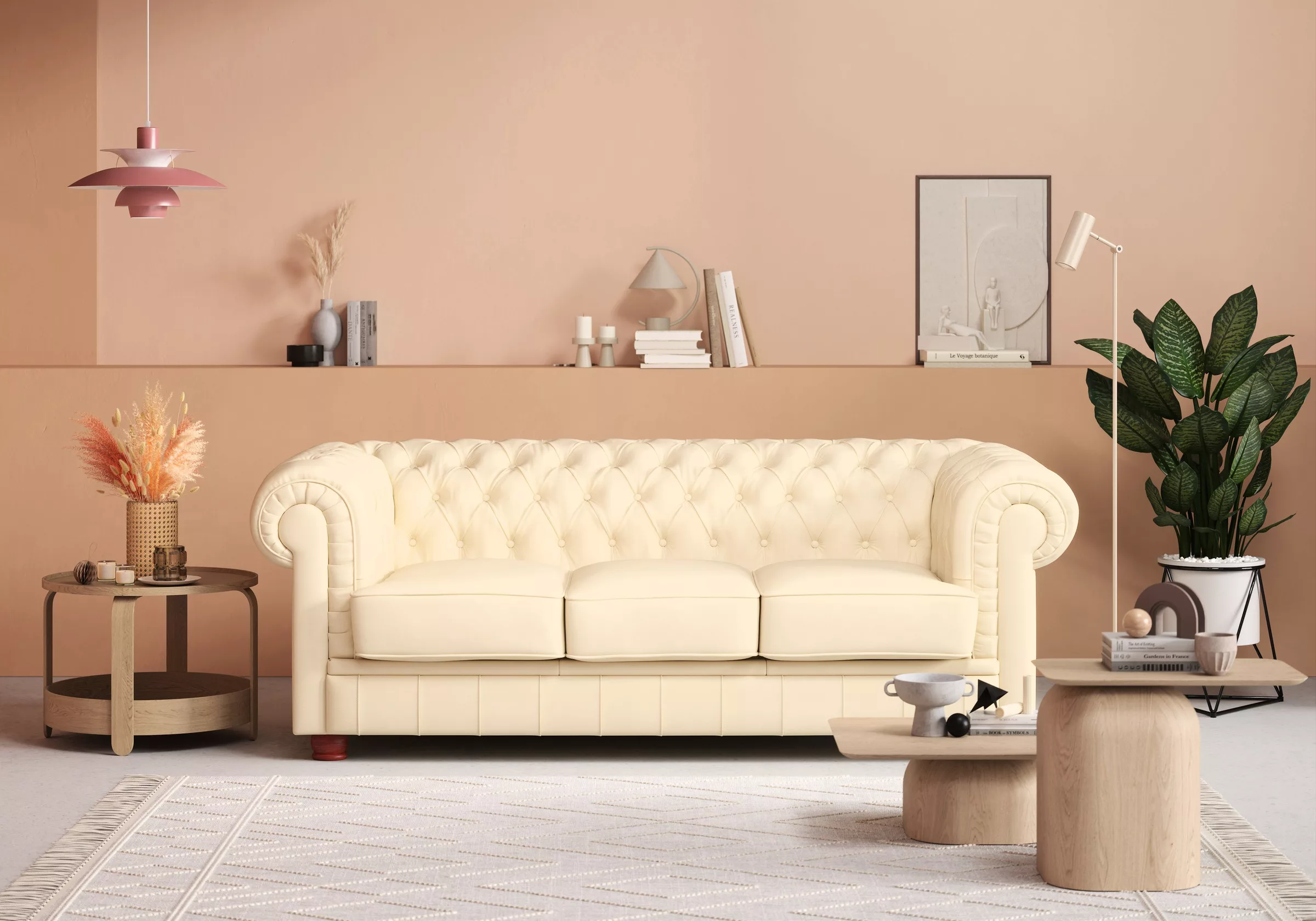 Max Winzer® Chesterfield-Sofa »Kent edel und bequem, tolle Detailverarbeitu günstig online kaufen