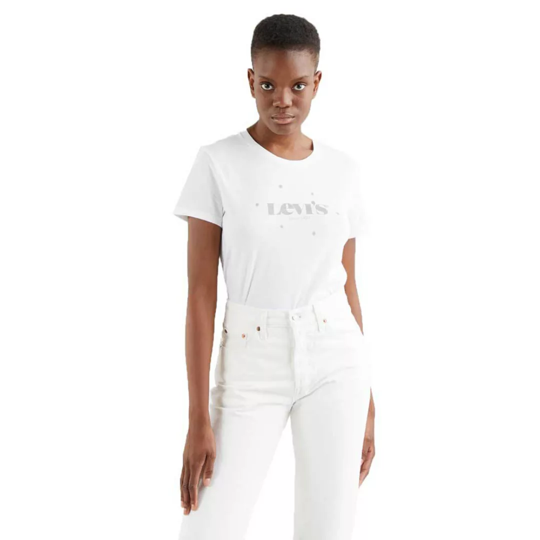 Levi´s ® The Perfect Kurzarm T-shirt XS New Logo With Sta günstig online kaufen
