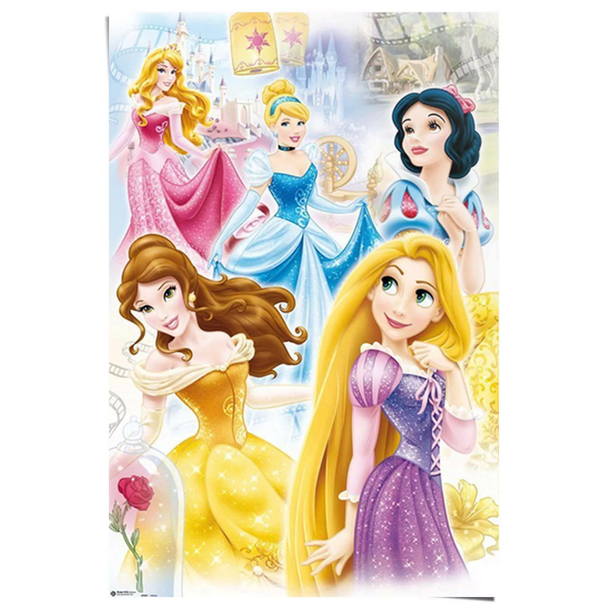 Reinders Poster "Disney - princess" günstig online kaufen