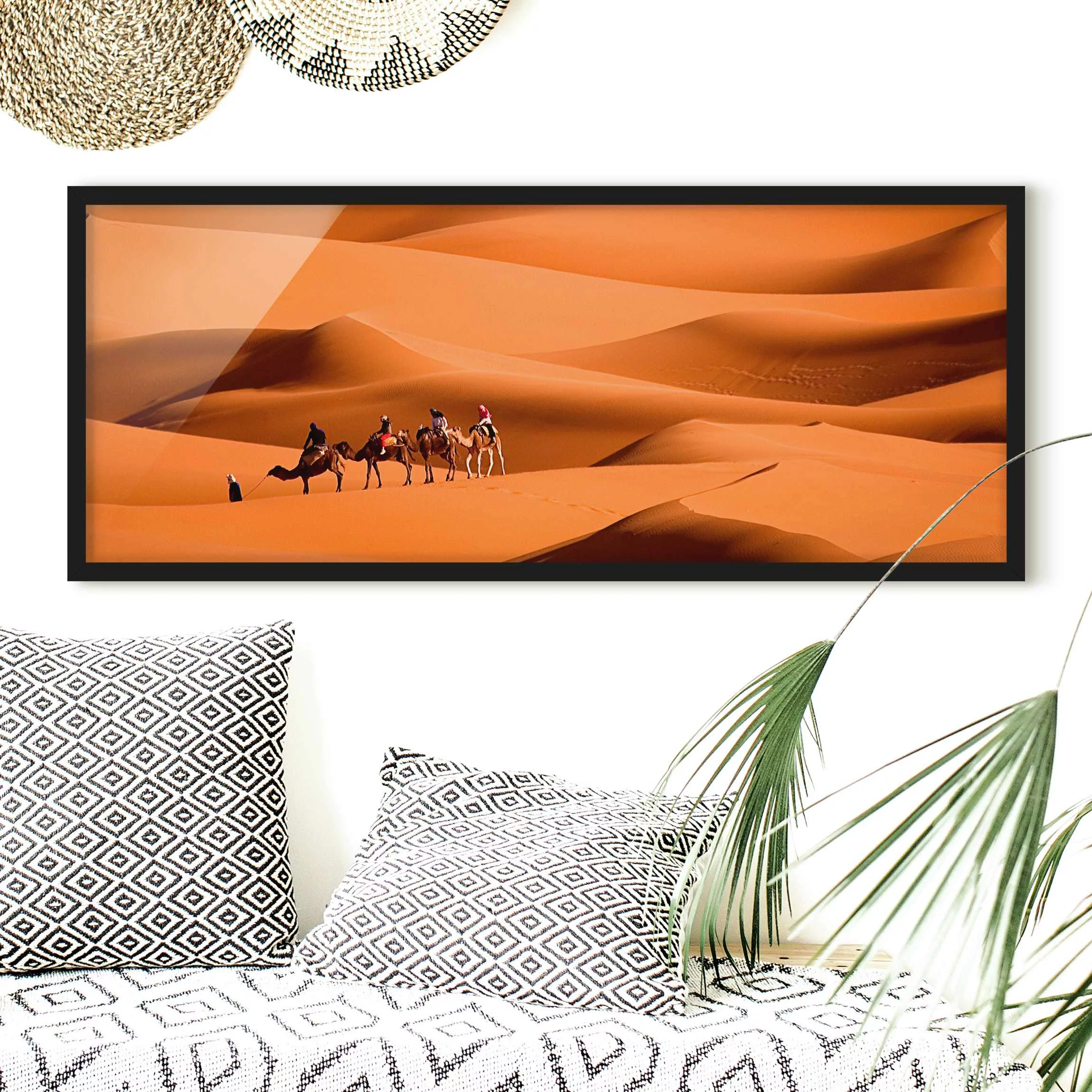 Bild mit Rahmen - Panorama Namib Desert günstig online kaufen