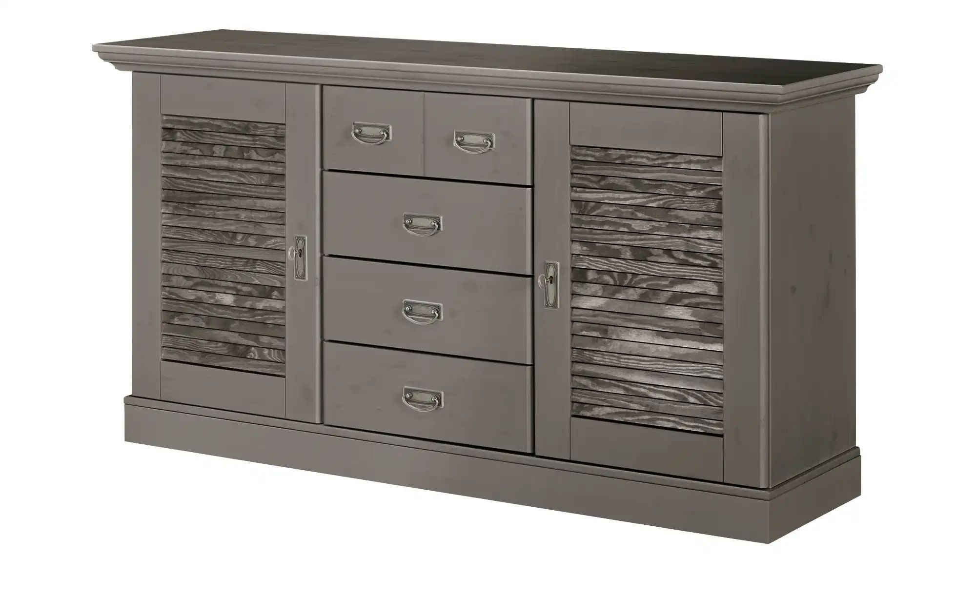 maison bleue Sideboard  Fancy ¦ grau ¦ Maße (cm): B: 171,3 H: 90,1 T: 48 Ko günstig online kaufen