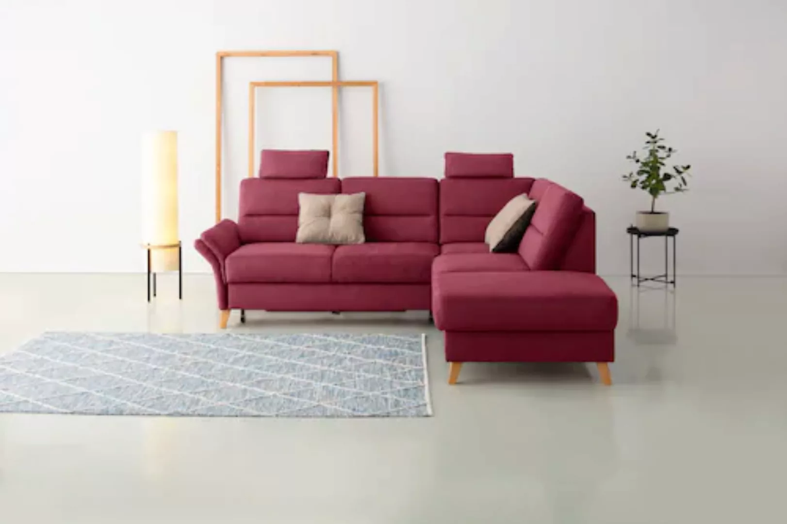 Home affaire Ecksofa "Westerland L-Form" günstig online kaufen