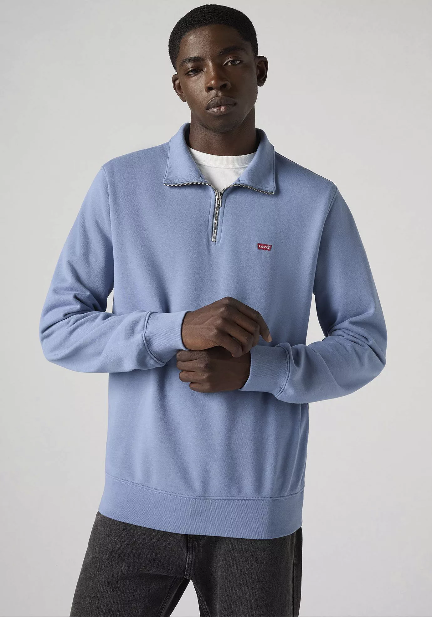 Levis Sweatshirt "ORIGINAL HM 1/4 ZIP" günstig online kaufen