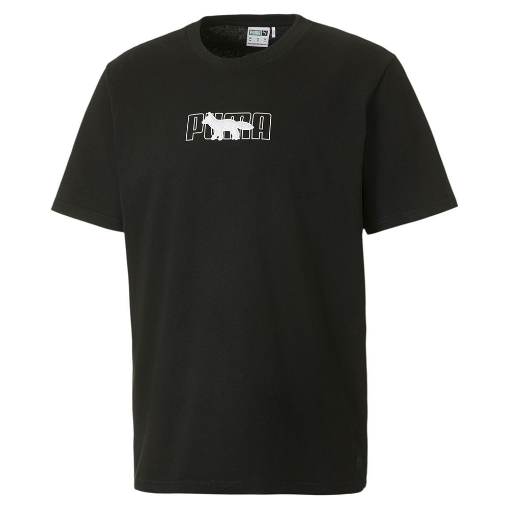 Puma Select X Maison Kitsune Oversized Kurzärmeliges T-shirt M Puma Black günstig online kaufen