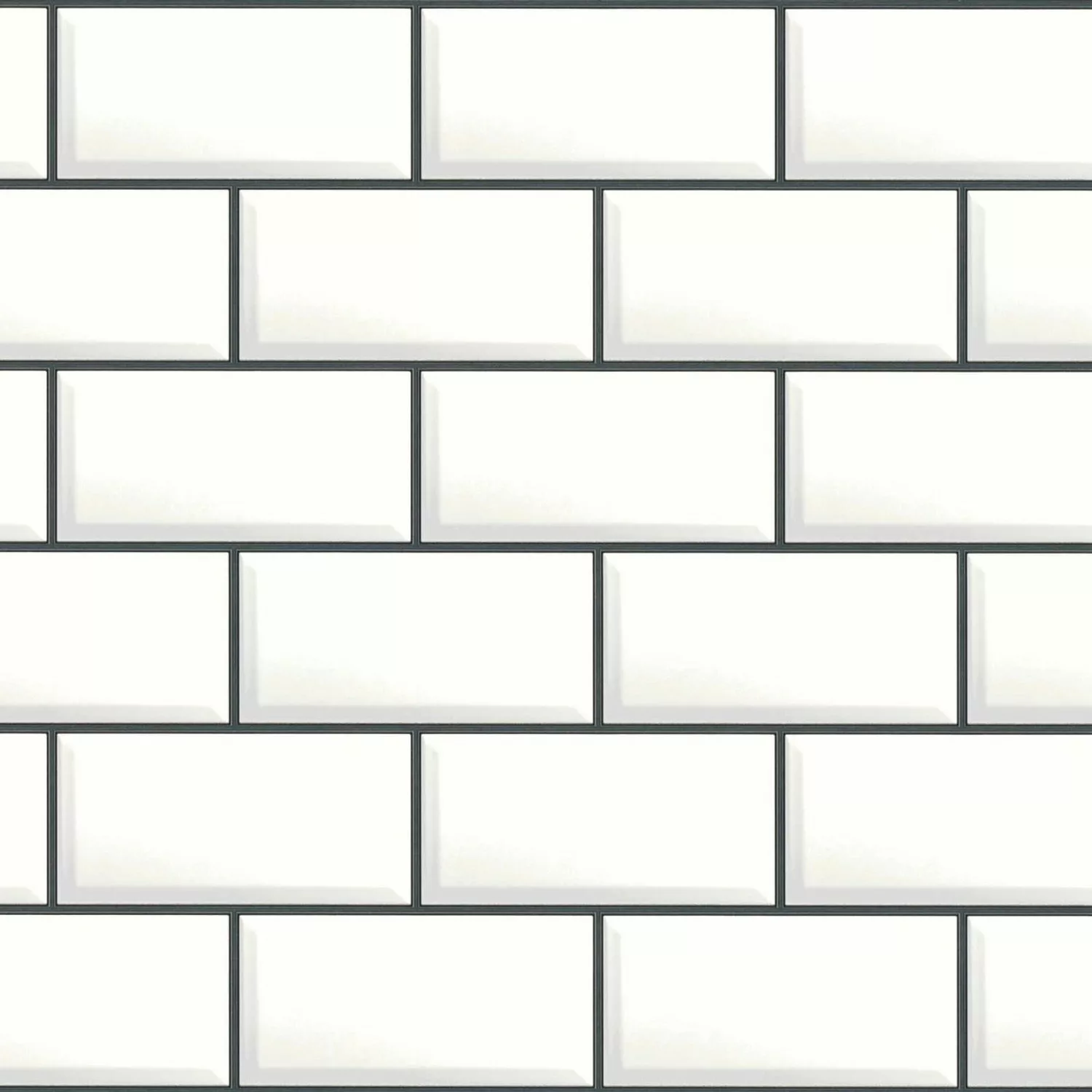 Livingwalls Tapete Stein-Optik Weiß und Schwarz 53 cm x 10,05 m AS-383572 günstig online kaufen