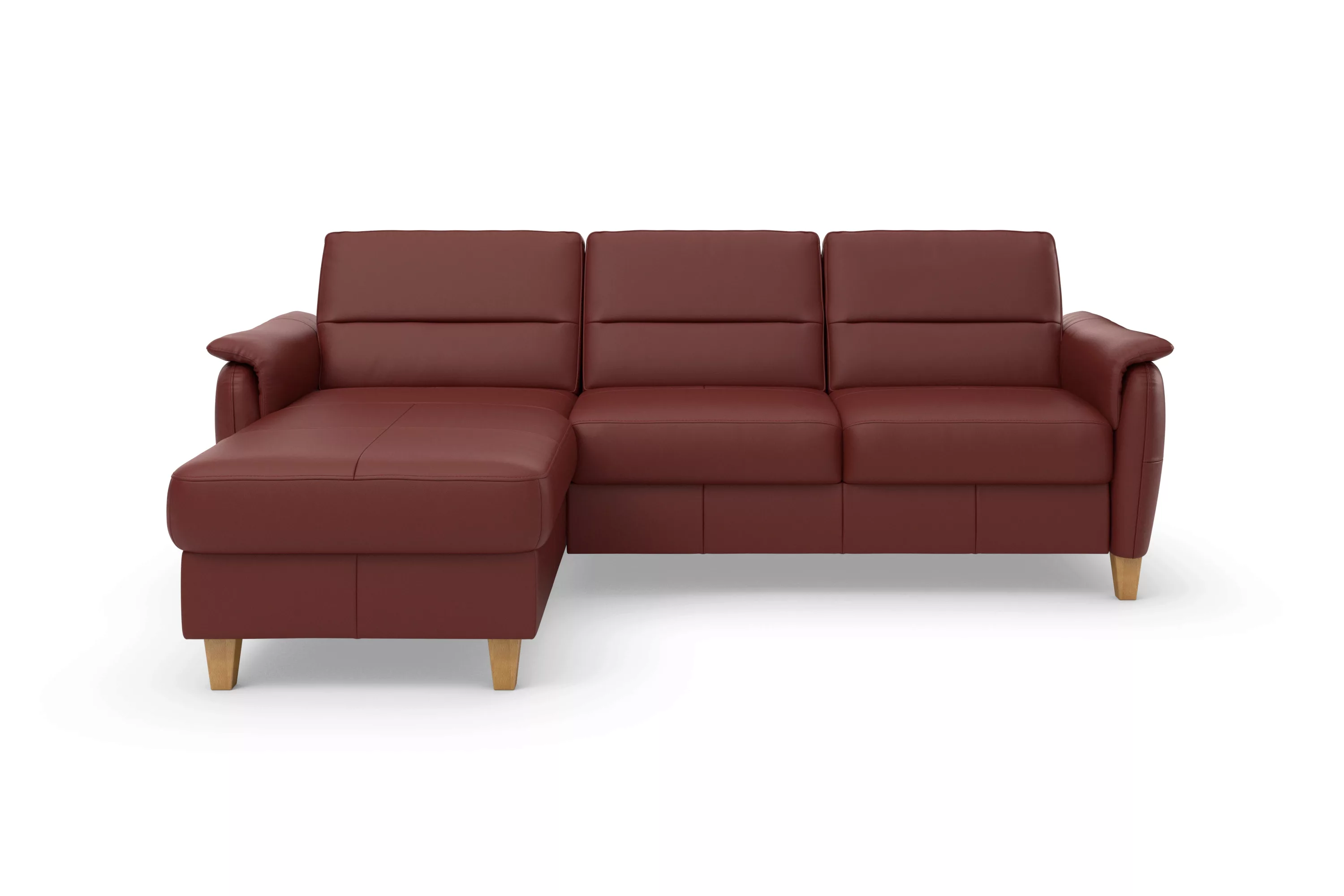 Home affaire Ecksofa "Palmera L-Form", Federkern, wahlweise mit Bettfunktio günstig online kaufen