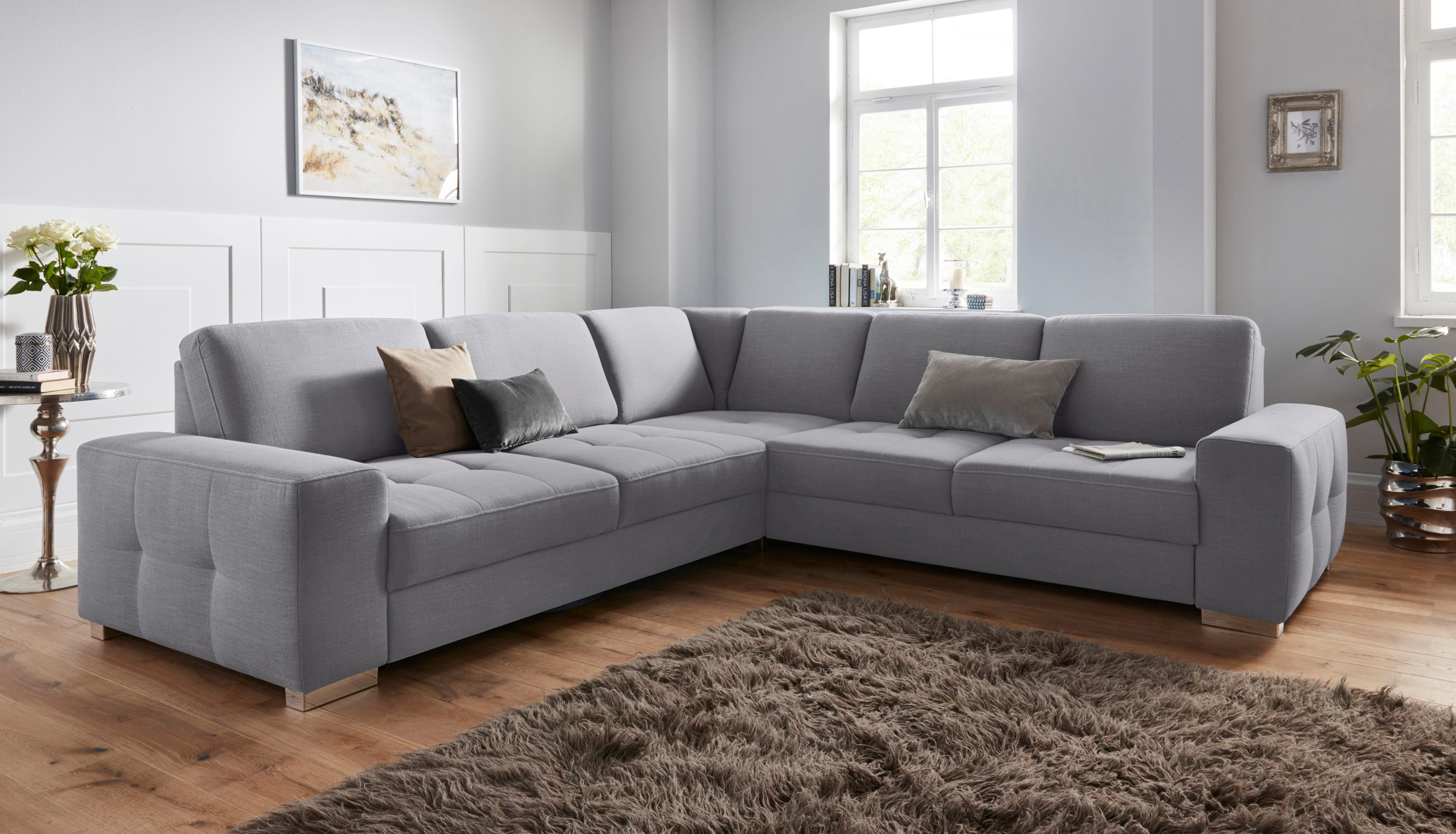 sit&more Ecksofa Santorini L-Form, mit Federkern günstig online kaufen