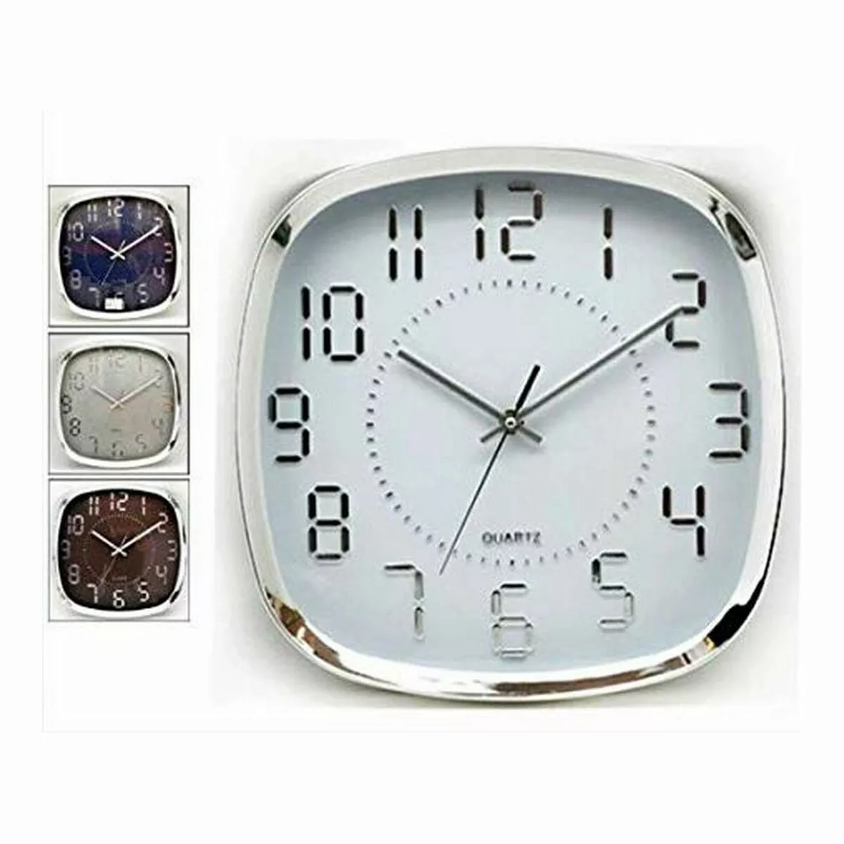 Wanduhr Kunststoff (31 X 4,5 X 31 Cm) günstig online kaufen