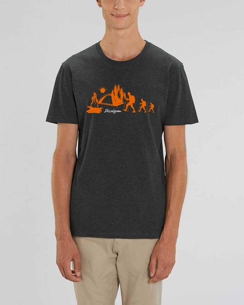 Camping, Camper, Camp, Lagerfeuer Tshirt Aus Bio Baumwolle günstig online kaufen