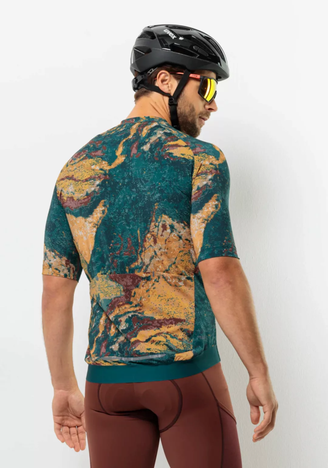 Jack Wolfskin Fahrradjacke "GRAVEX PRINTED FZ S/S M" günstig online kaufen