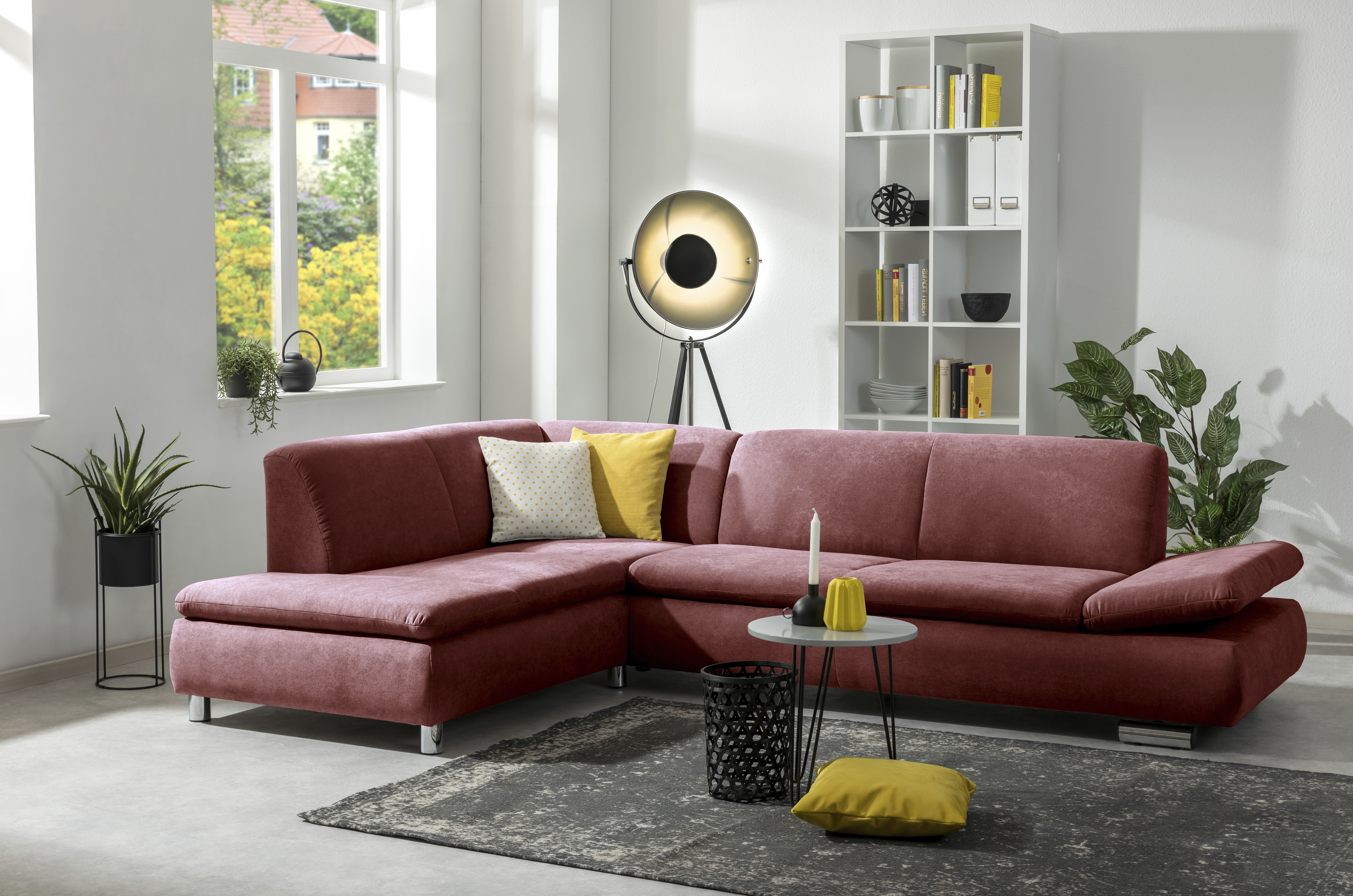 Max Winzer® Ecksofa »Toulouse modern und bequem, aktuelles Design, hoher Si günstig online kaufen