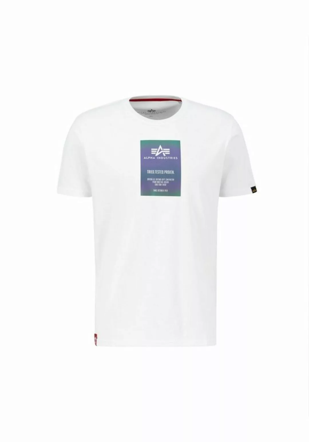 Alpha Industries T-Shirt Alpha Industries Men - T-Shirts Rainbow Reflective günstig online kaufen